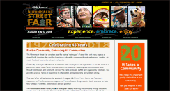 Desktop Screenshot of nihonmachistreetfair.org